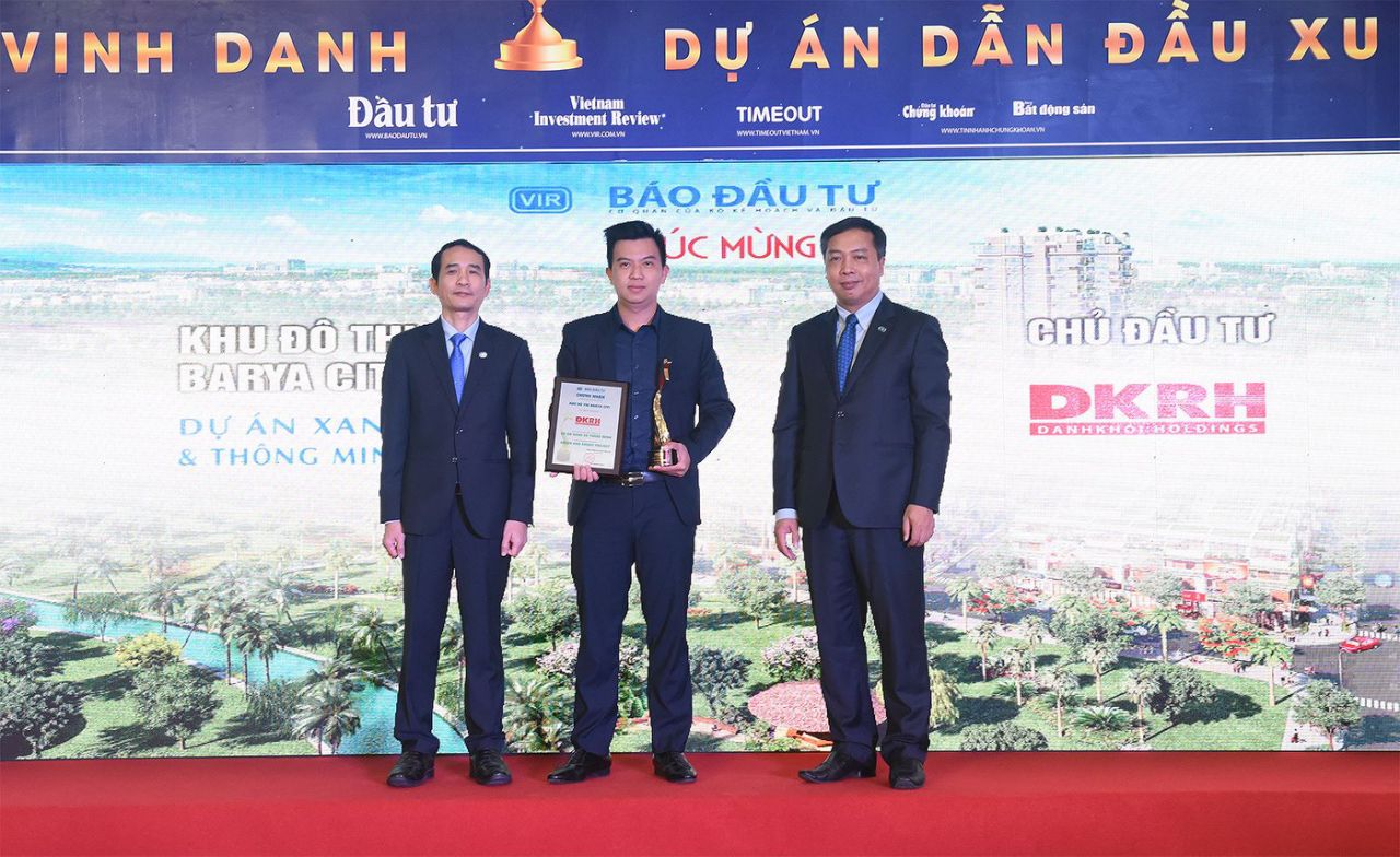 BARYA CITI XUẤT SẮC ĐẠT GIẢI DỰ ÁN DẪN ĐẦU XU THẾ